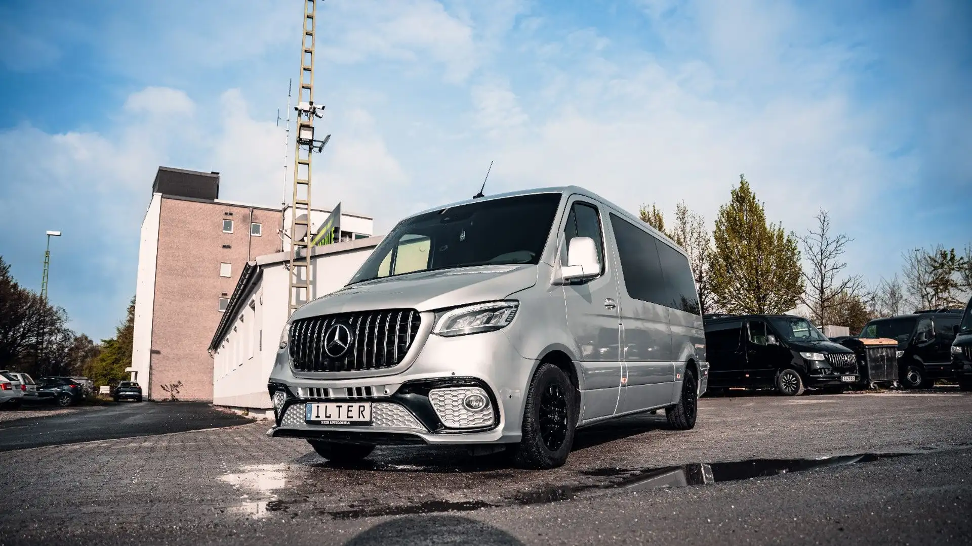 Mercedes-Benz Sprinter 316 CDI Tourismus VIP 8+1 TV Fondklima Zilver - 2