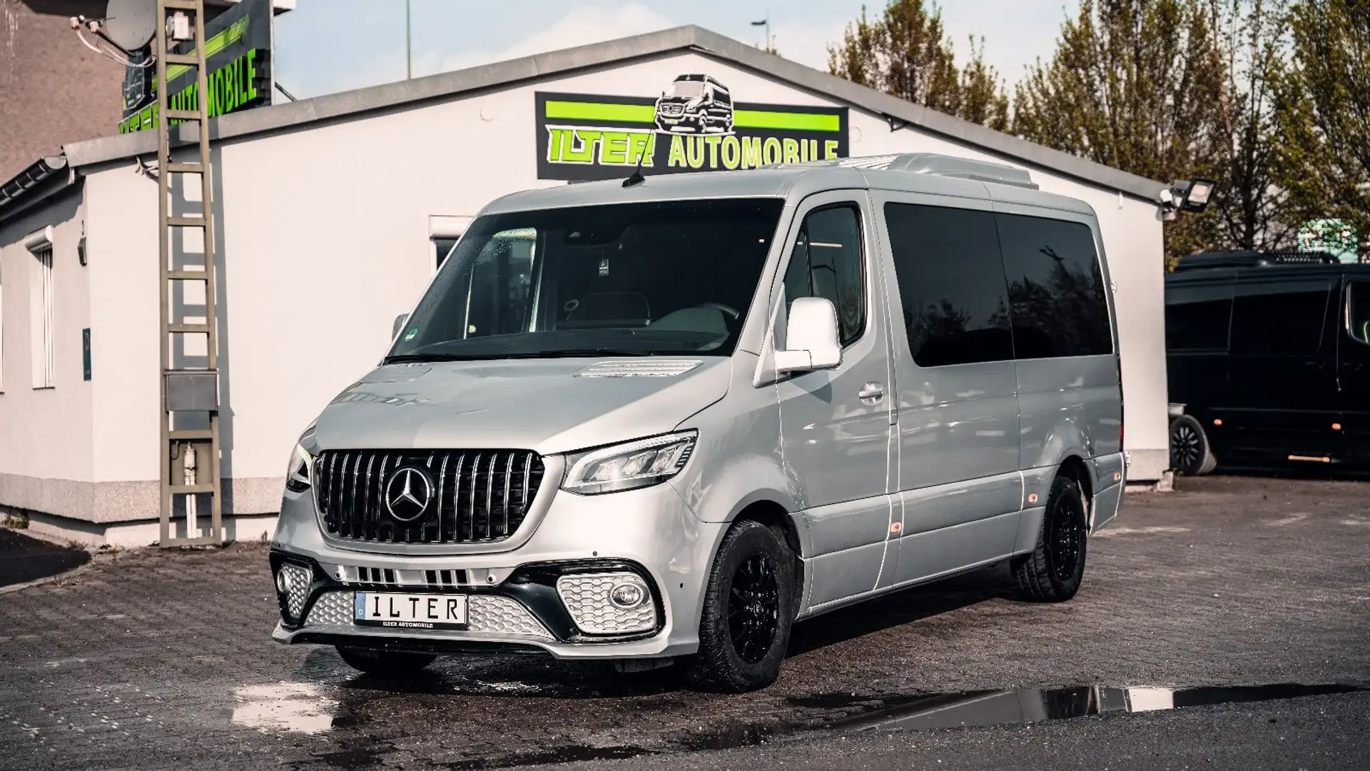 Mercedes-Benz Sprinter 316 CDI Tourismus VIP 8+1 TV Fondklima Zilver - 1