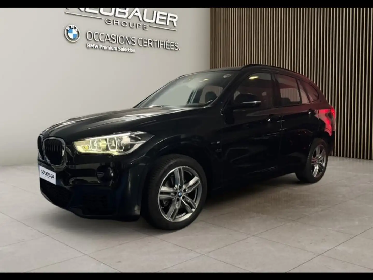 BMW X1 sDrive18iA 140ch M Sport DKG7 Euro6d-T Noir - 1