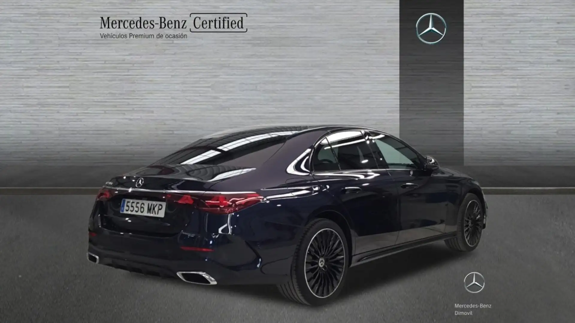 Mercedes-Benz E 220 -CLASS D Azul - 2