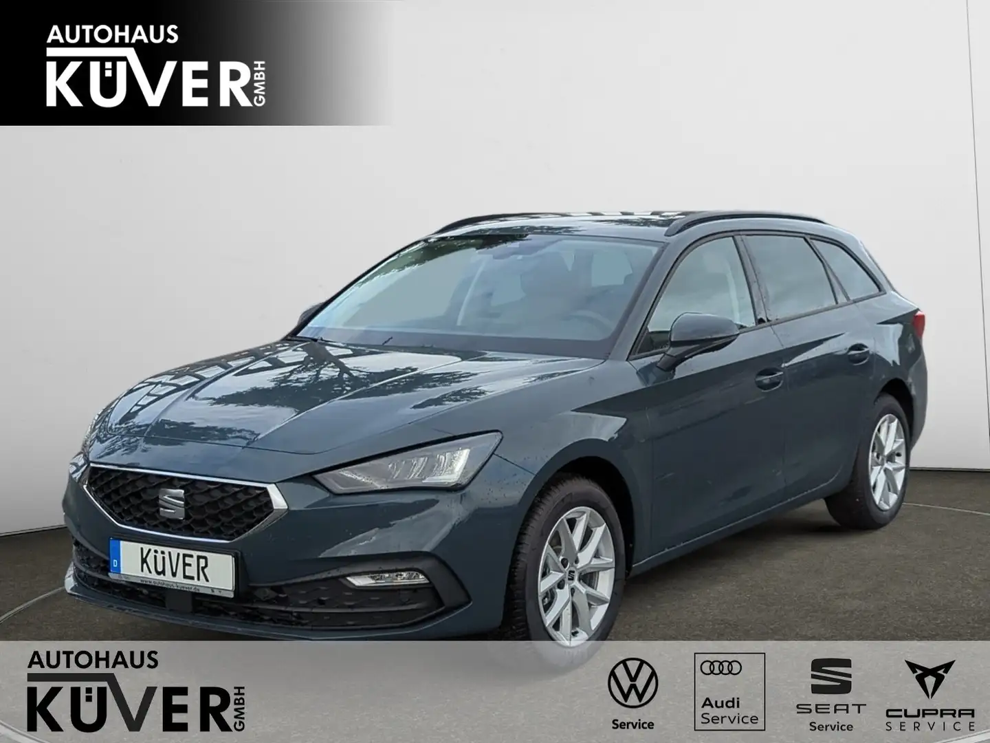 SEAT Leon ST Style 1.5 TSI DSG ACC+AHK+LED+Shzg.+PDC Blau - 1