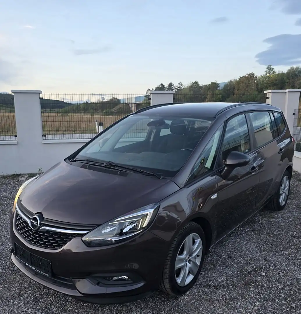 Opel Zafira Zafira 1,6 CDTI BlueInjection Edition- 7.Sitzer Braun - 1