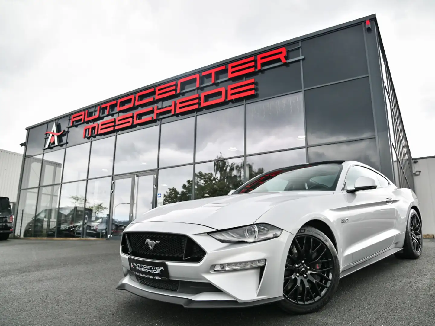 Ford Mustang 5.0 Ti-VCT V8 GT Aut. *Carbon-Styling* Silber - 1