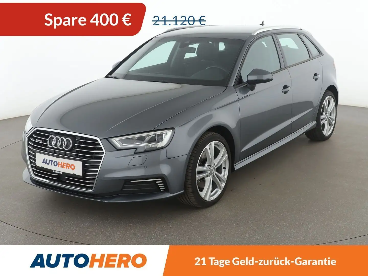 Audi A3 40 e-tron sport Aut.*NAVI*LED*ACC*AHK*PDC* Grau - 1