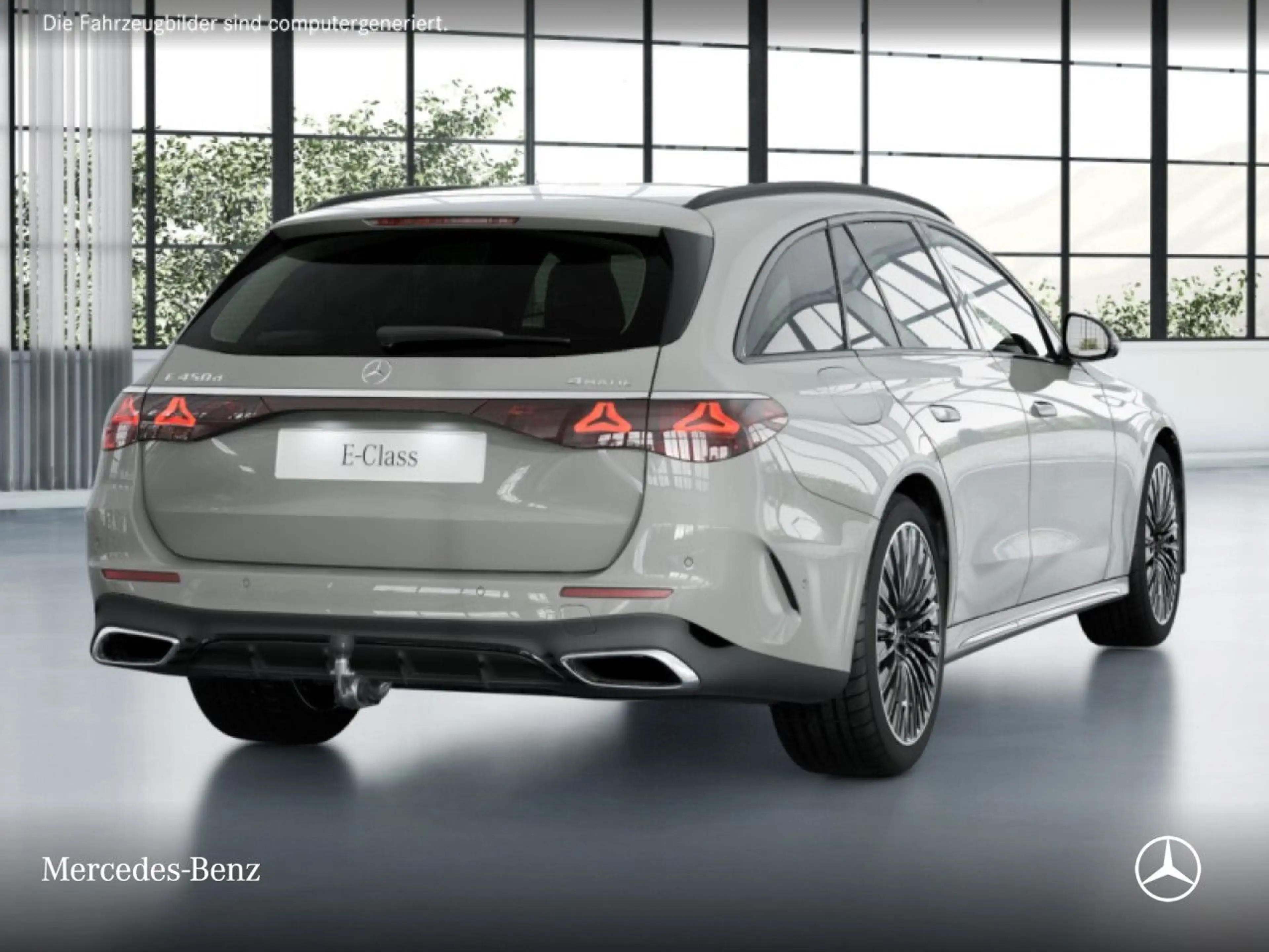 Mercedes-Benz E 450 d T 4M AMG Fahrass 360° Airmat Stdhzg Pano — photo 4
