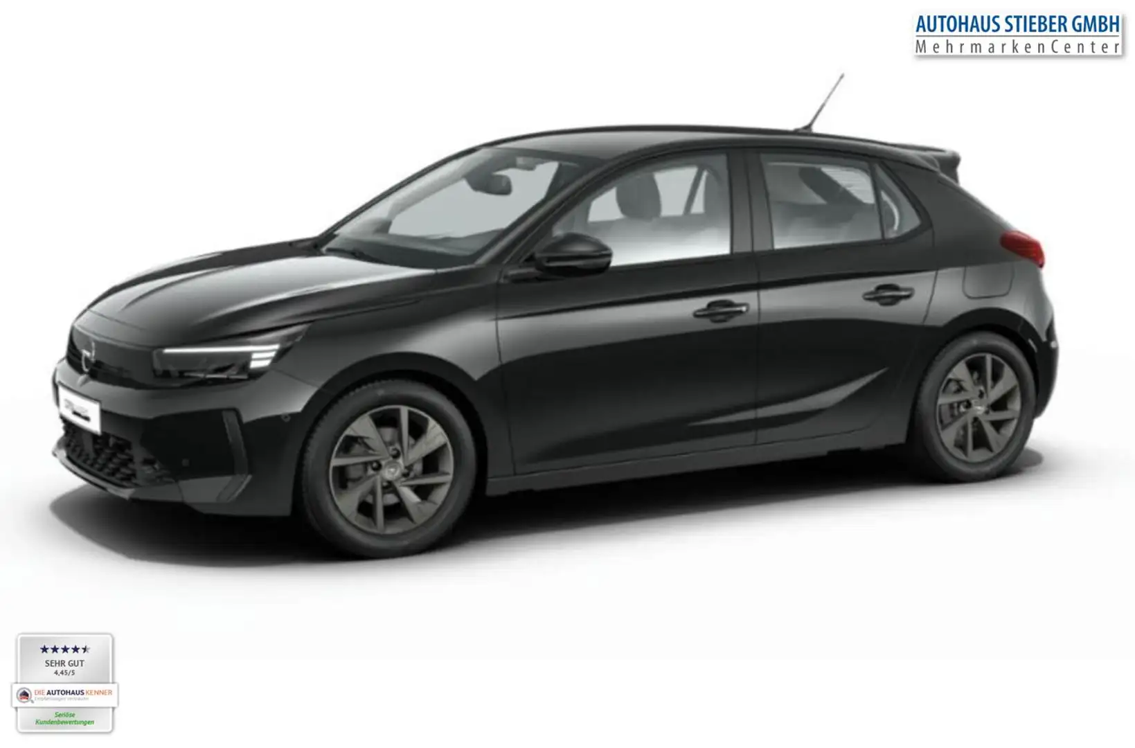 Opel Corsa Edition 110 Hybrid AT6 TechP KomfortP SichtP LM... Noir - 2