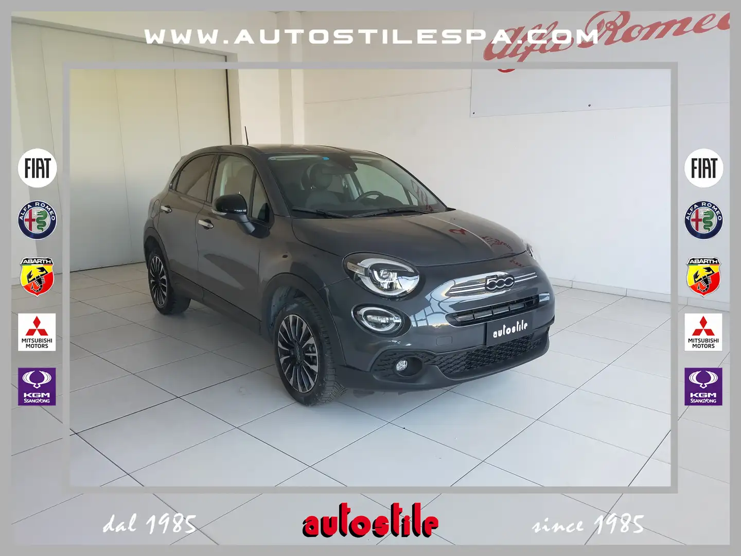 Fiat 500X 1.5 T4 Hybrid 130 CV DCT FULL LED Grigio - 1