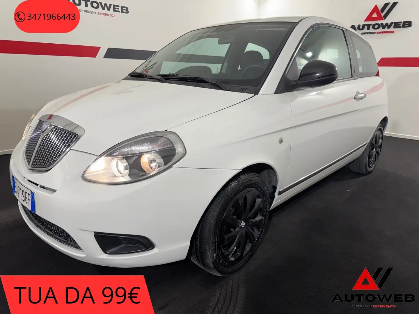 Lancia Ypsilon 1.2 69 CV Platinum Bianco - 1