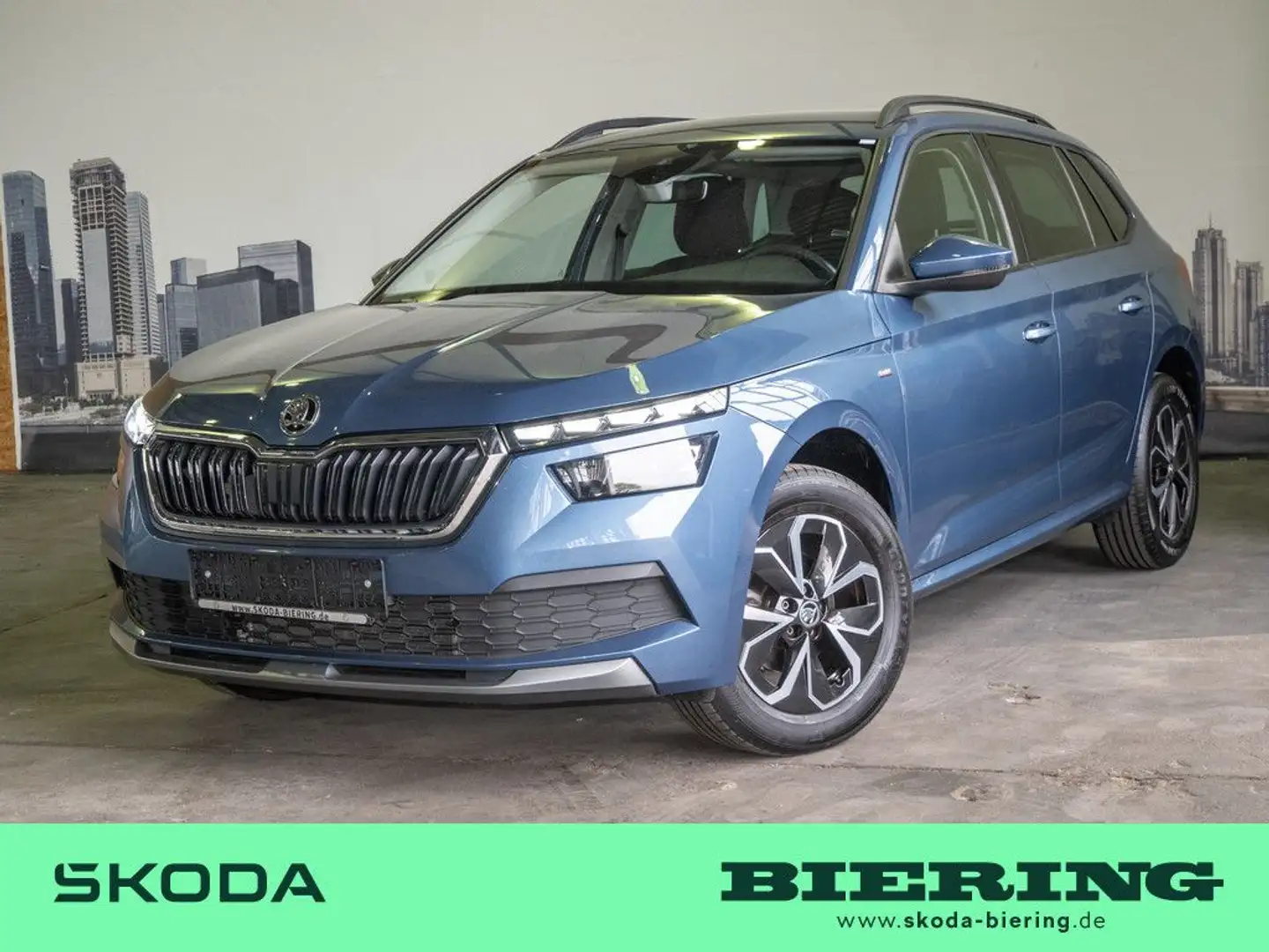 Skoda Kamiq 1.0 TSI Drive 125 KLIMA PDC SHZ NAVI LED Blau - 1