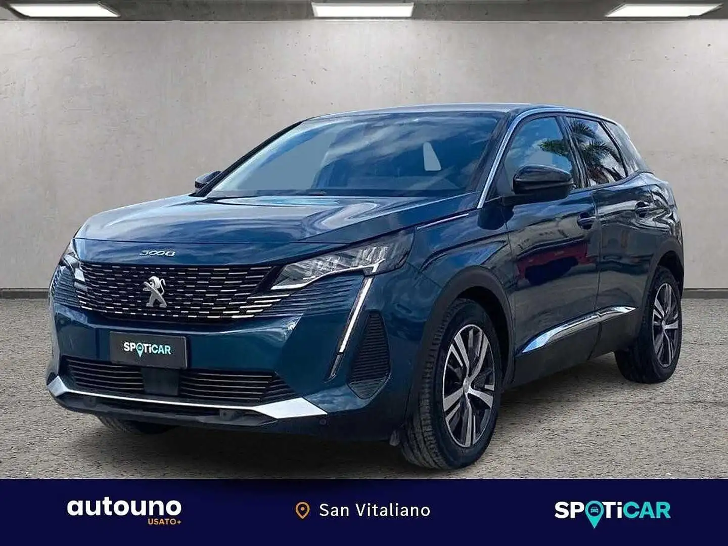 Peugeot 3008 3008 BlueHDi 130 EAT8 S&S - ALLURE PACK Blu/Azzurro - 1