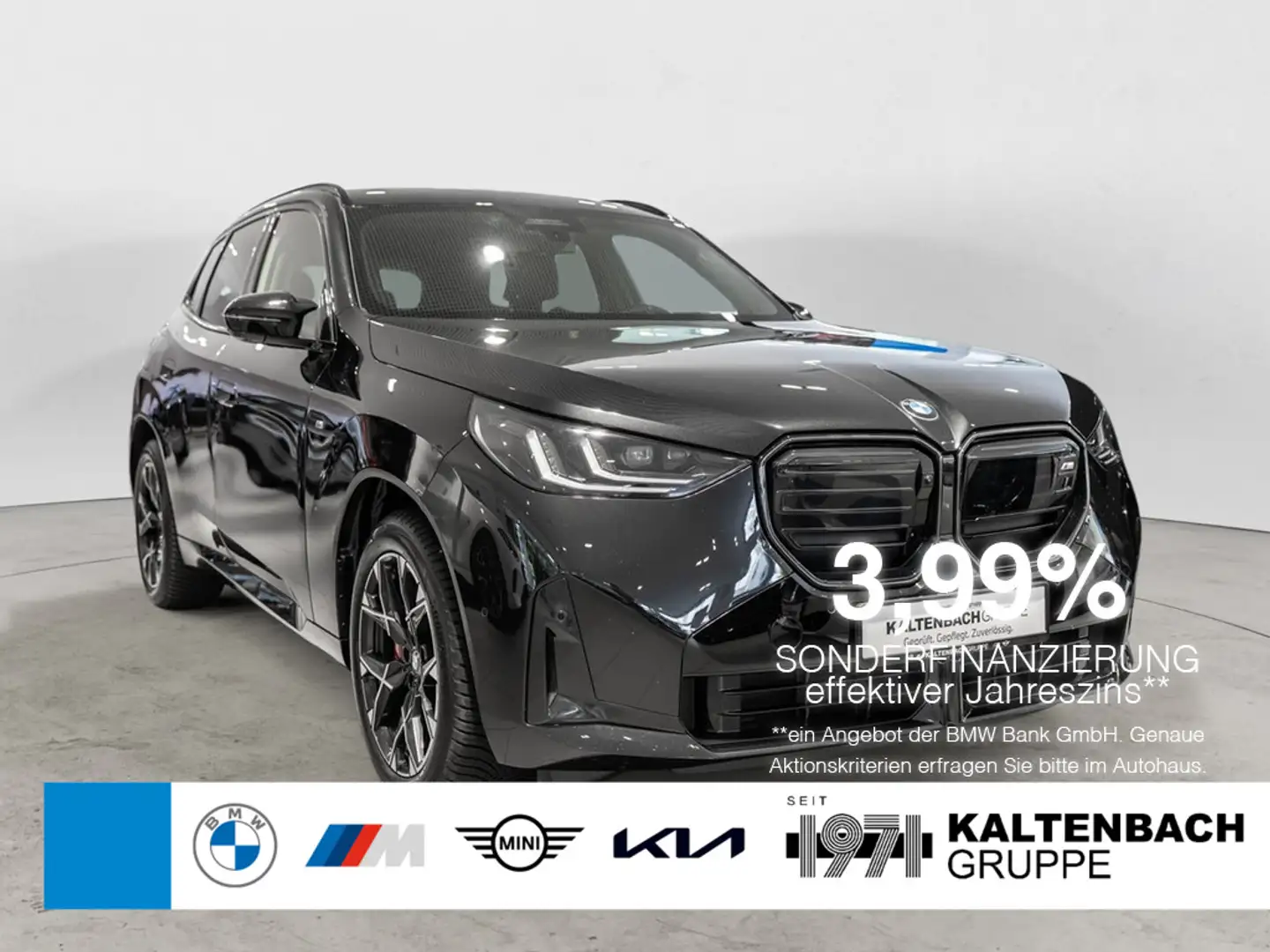 BMW X3 M 50i xDrive AHK STANDHZ HUD NAVI H/K LED Schwarz - 1