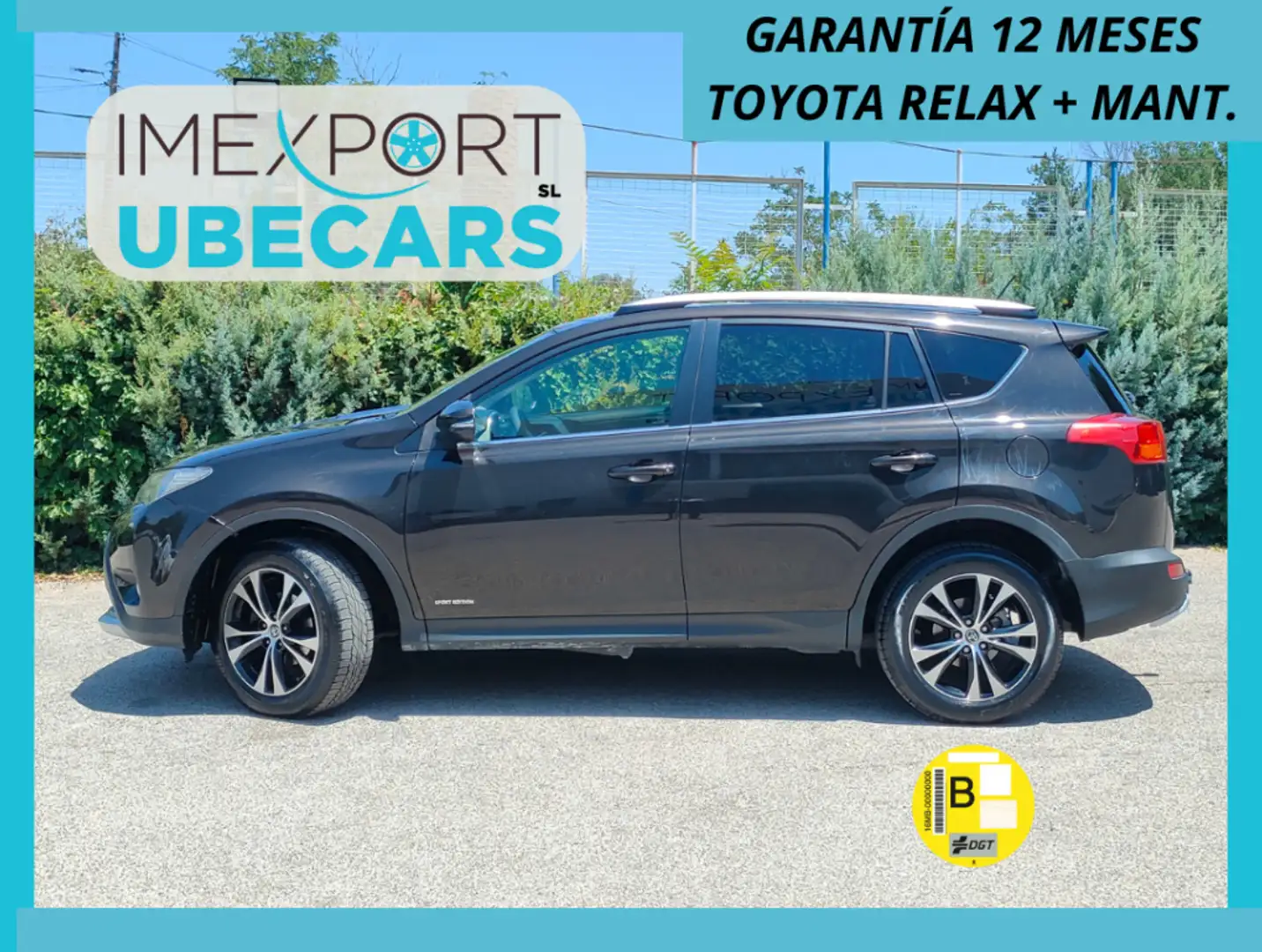 Toyota RAV 4 120D Advance 4x2 Negro - 1