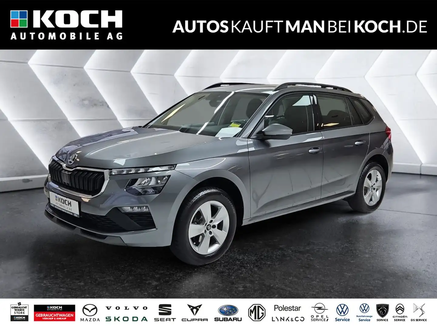 Skoda Kamiq 1.0 TSI DSG Ambition KAMERA SHZ SPURHALTE Grau - 1