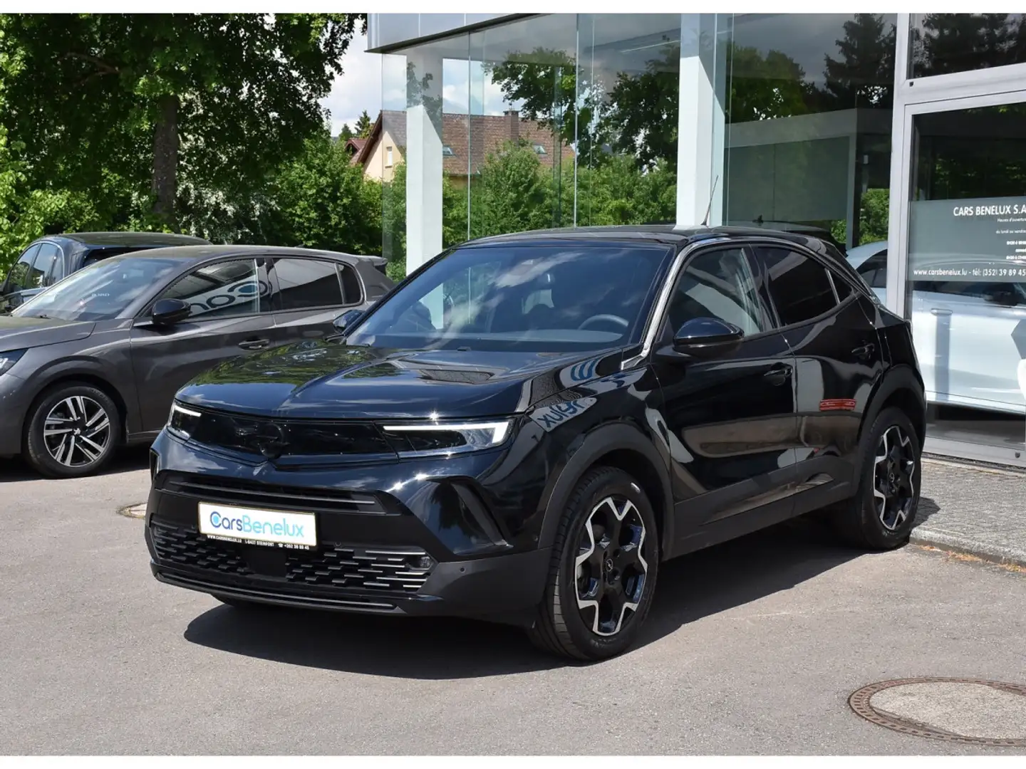 Opel Mokka 1.2 Turbo Ultimate Auto. ACC LANE SIDE GPS CAM 1°M Noir - 2