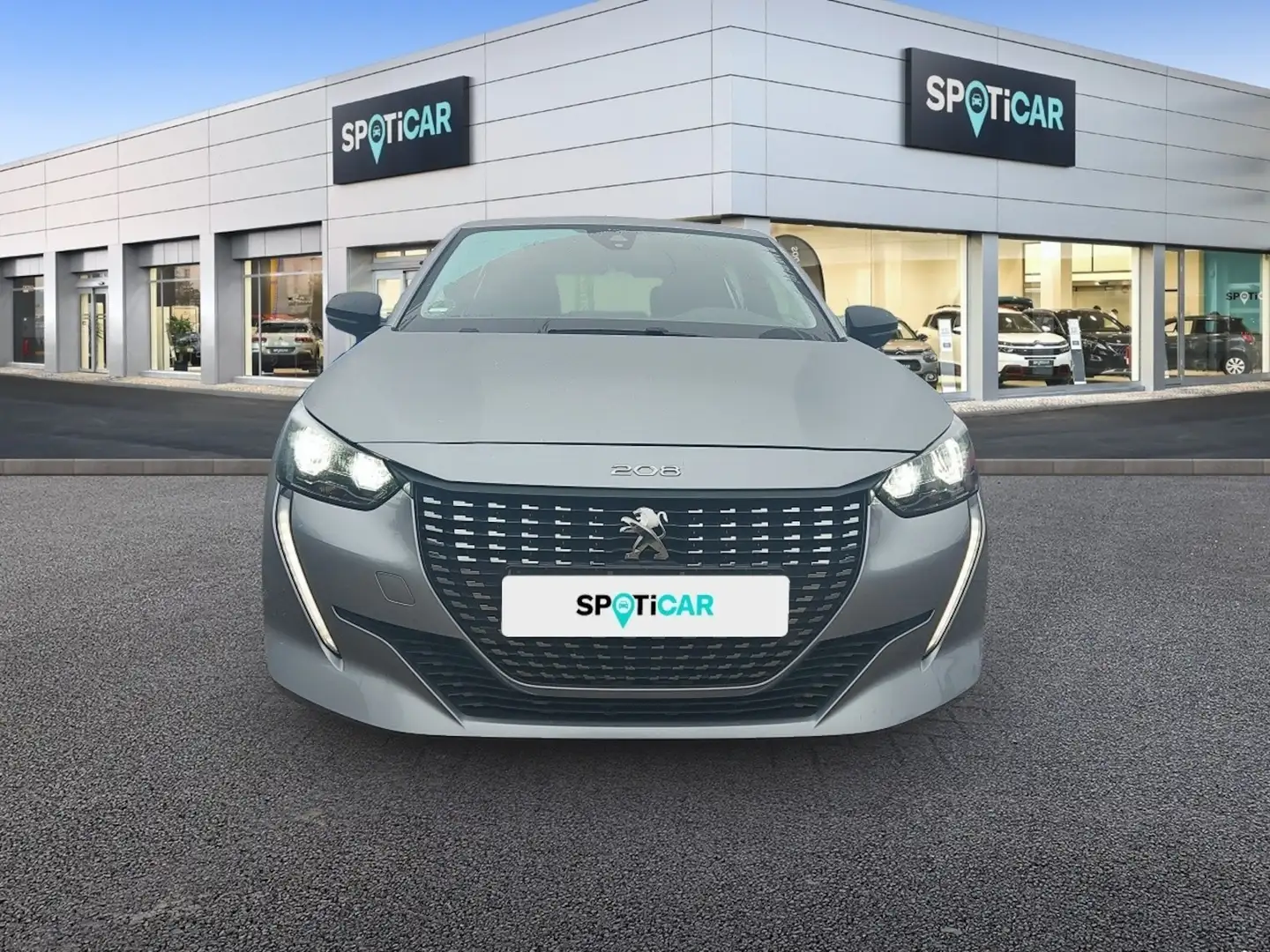 Peugeot 208 Active Pack Pure Tech 75 Silber - 2