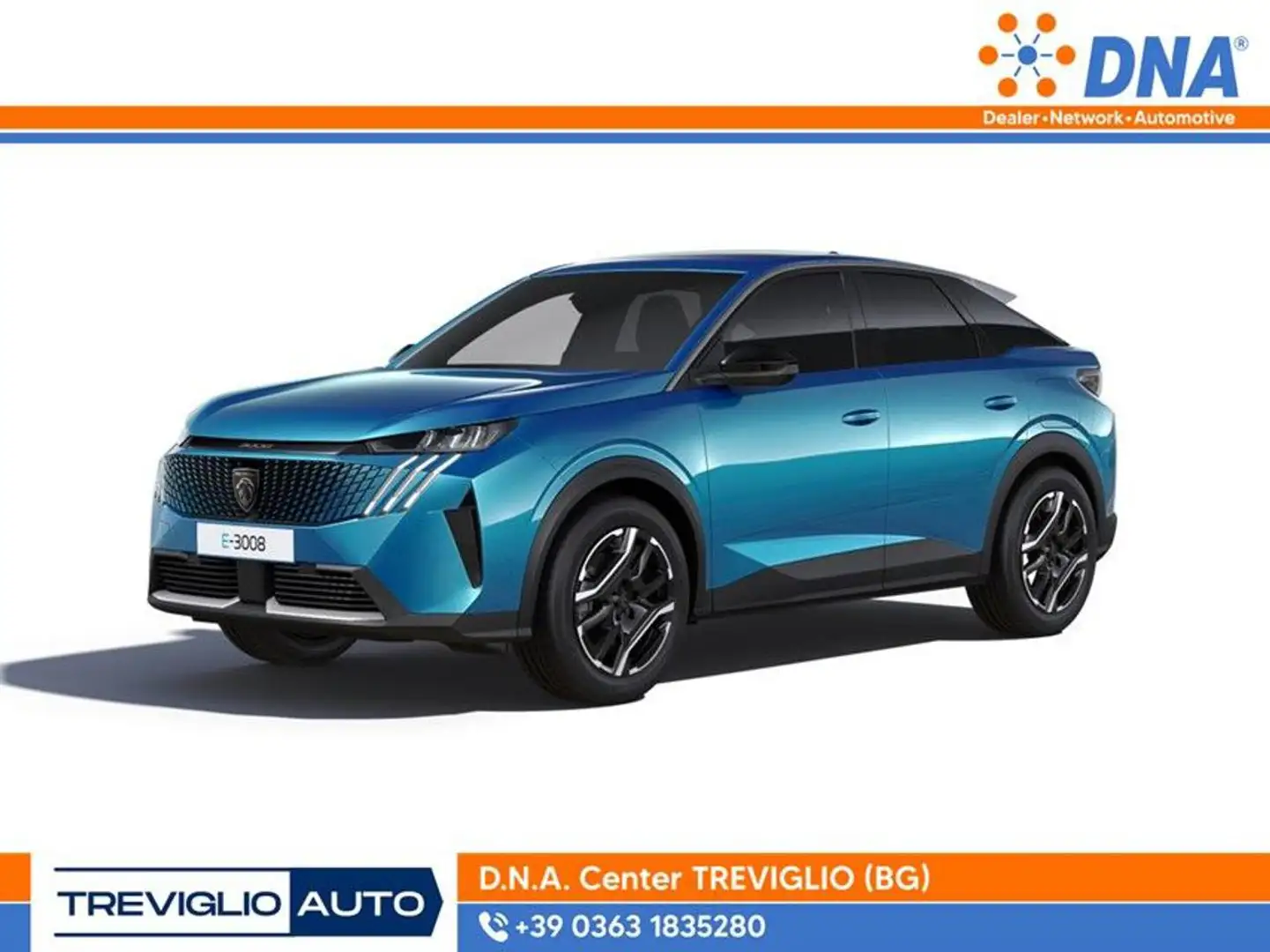 Peugeot 3008 e-3008 motore elettrico (73kWh) 210 CV ALLURE+GT Bleu - 1