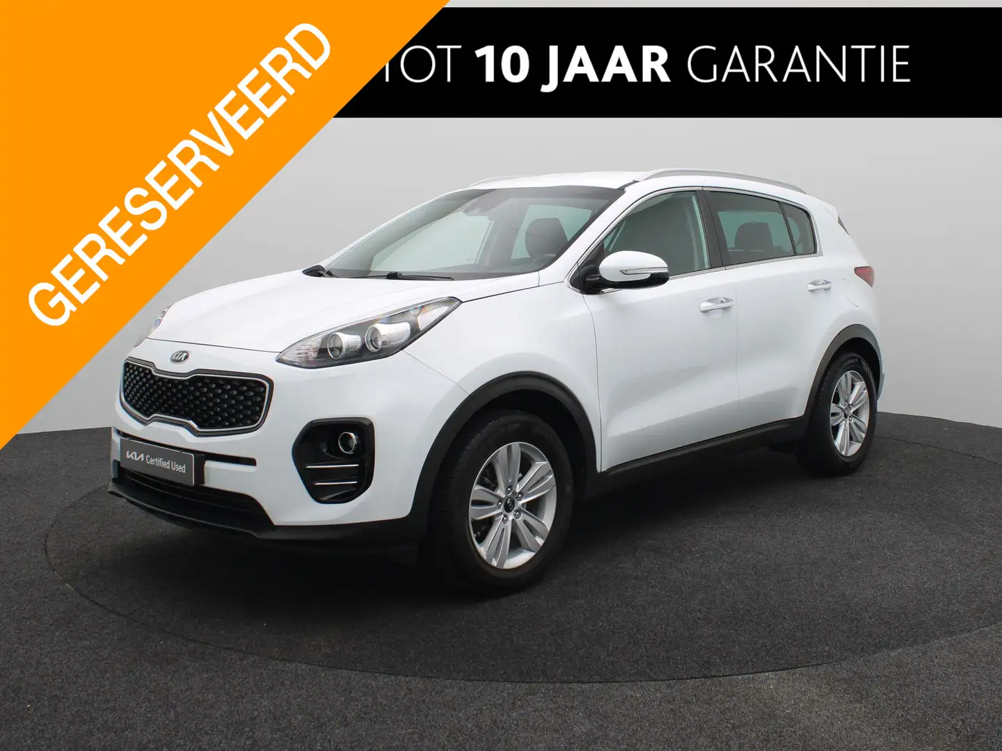 Kia Sportage 1.6 GDI DynamicLine | Trekhaak | Camera | Navigati Blanc - 1