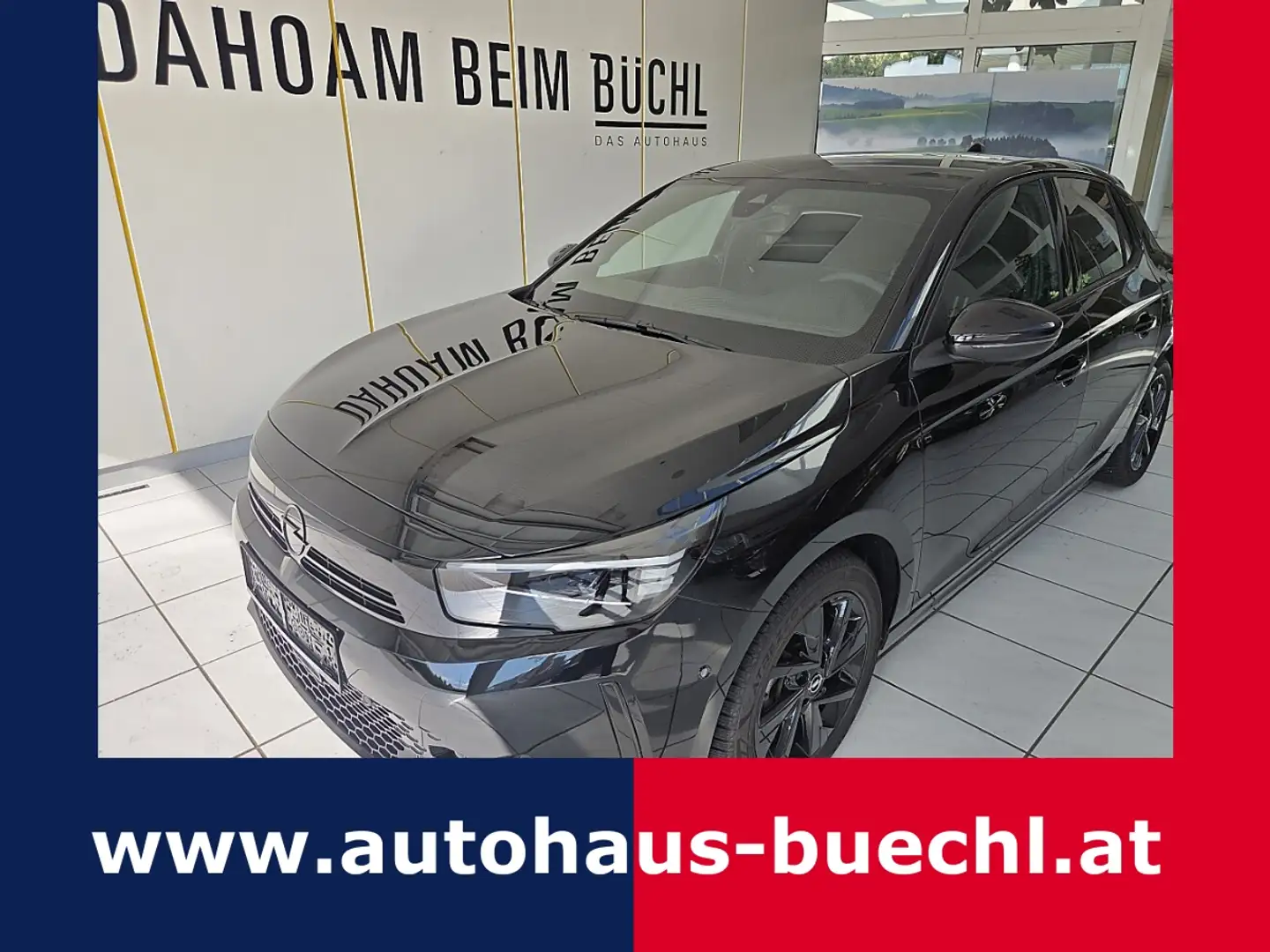 Opel Corsa 1,2 Turbo  GS Aut. Schwarz - 1
