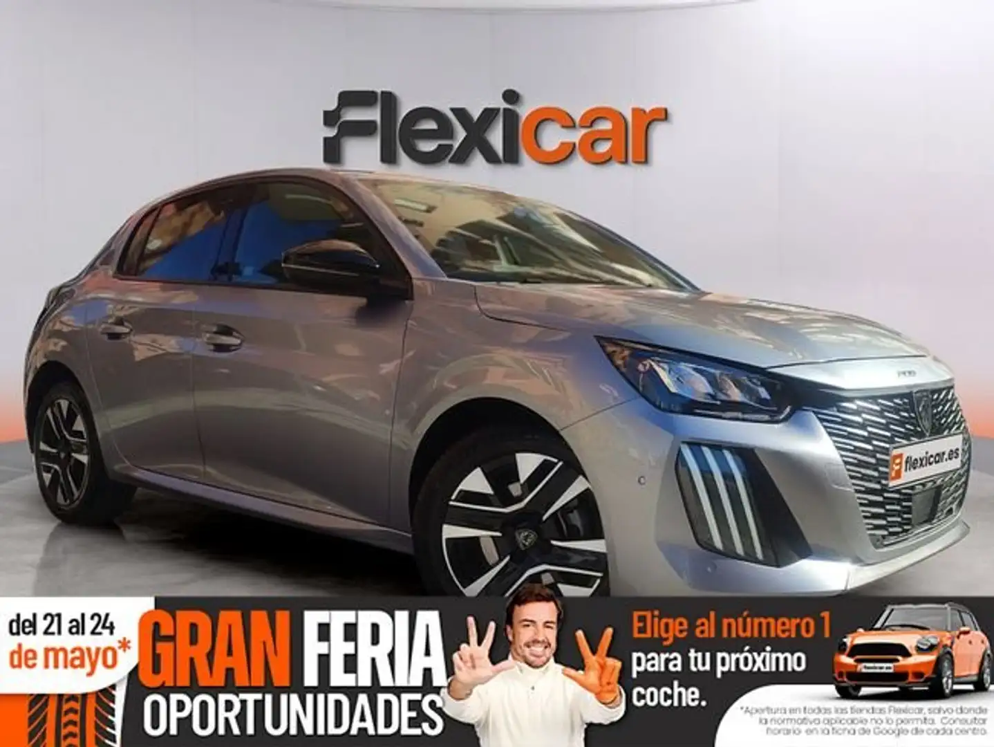 Peugeot 208 Allure Gasolina 100 S&S 6 Vel. MAN Gris - 1