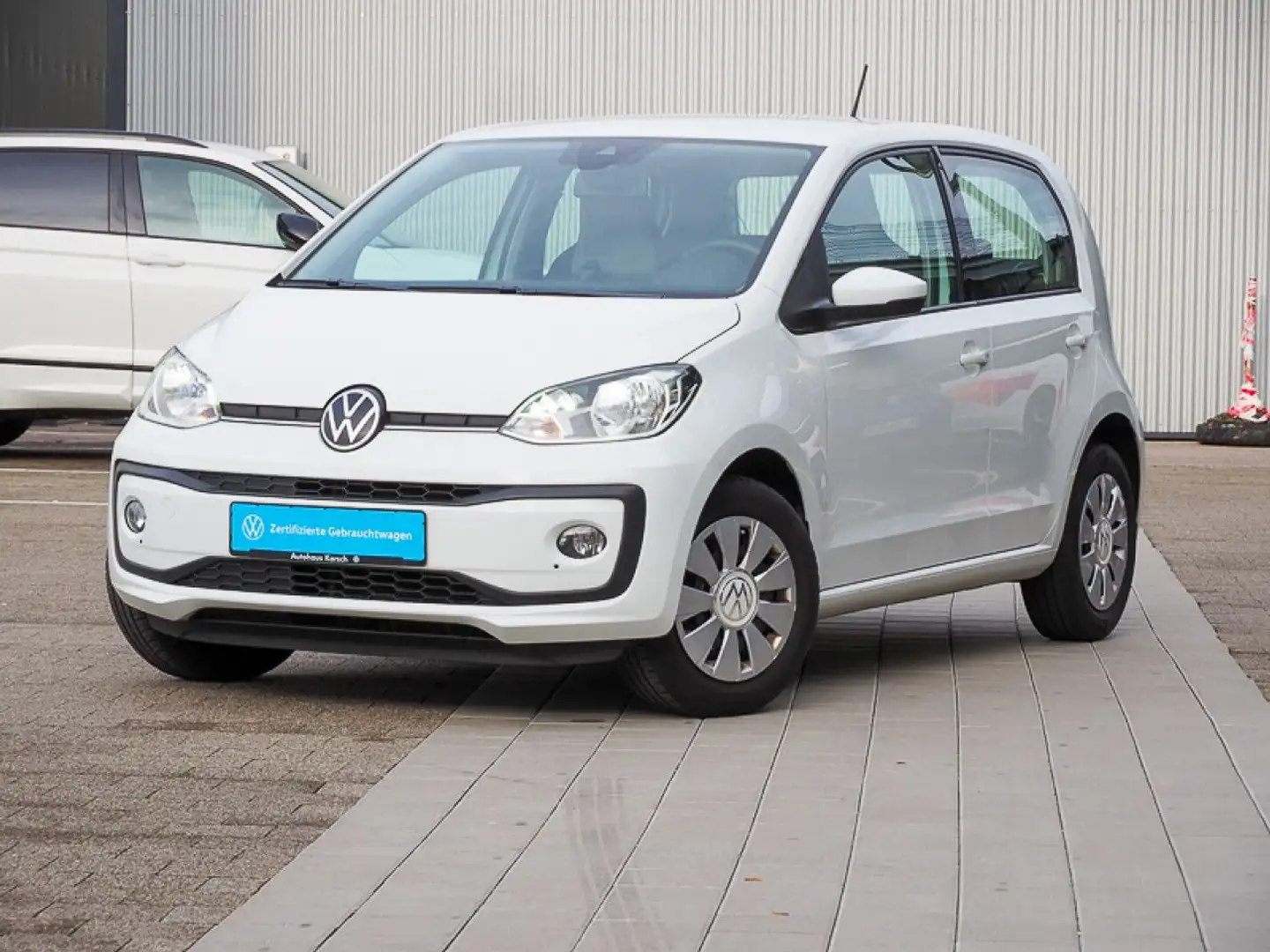 Volkswagen up! 1.0 Basis KLIMA, SH, ZV Bluetooth el. Fenster Weiß - 2