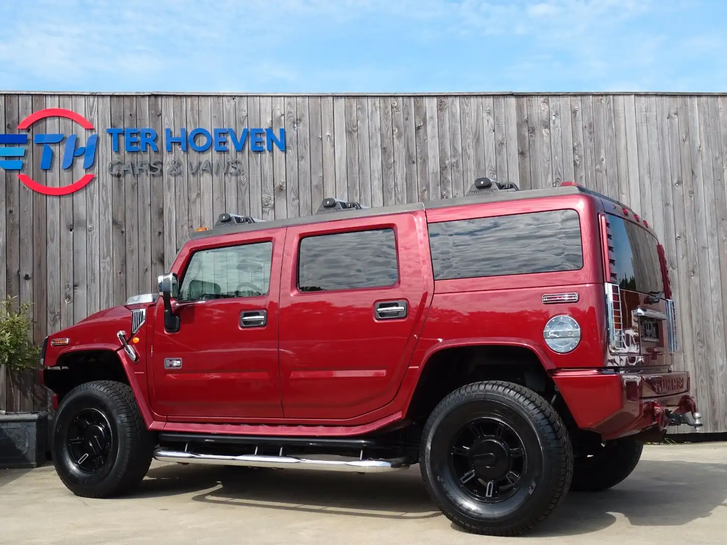 HUMMER H2 6.0 V8 4X4 Klima Automatik Sitzheiz. 243KW Červená - 2