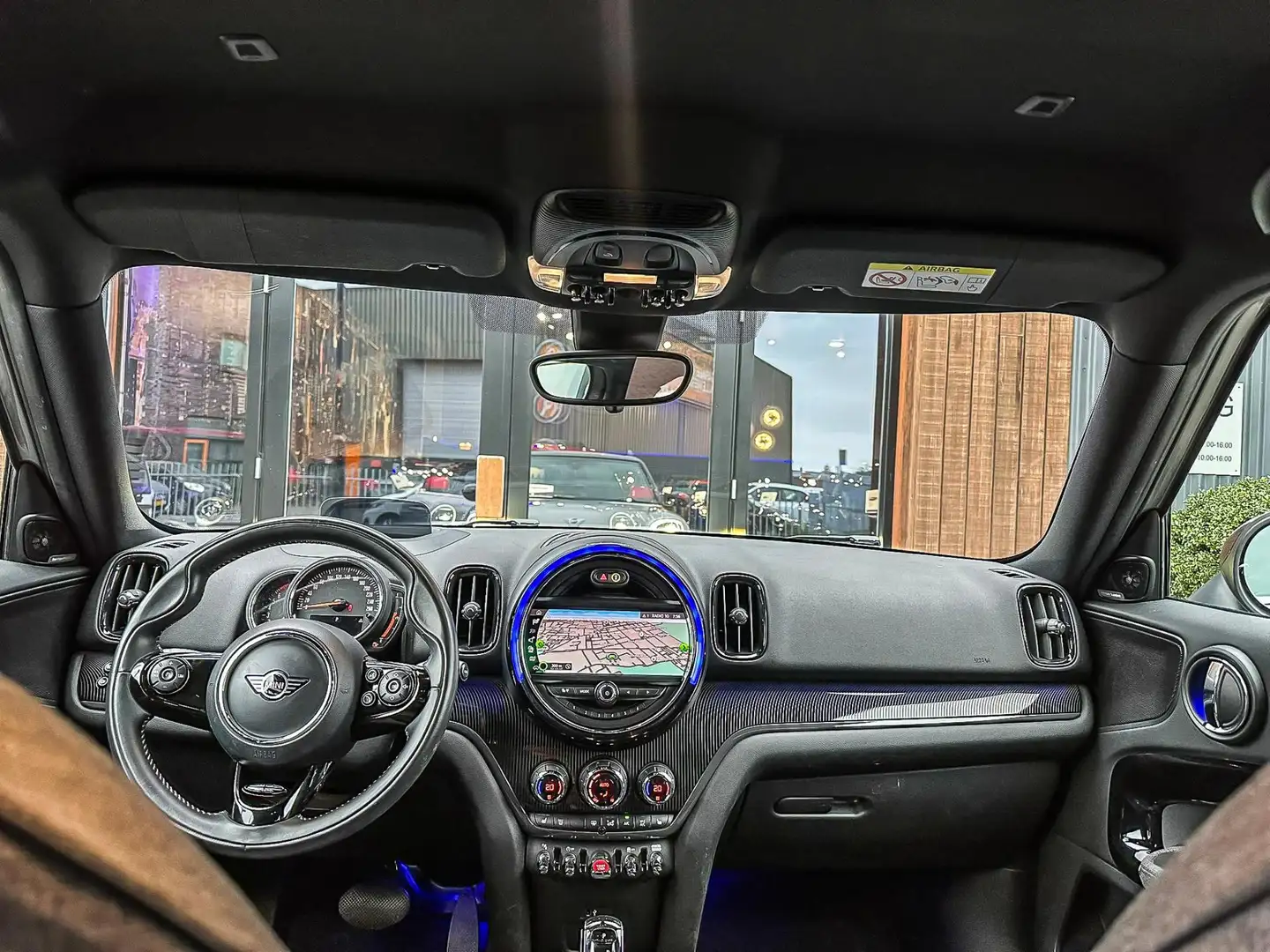 MINI Cooper Countryman Mini 1.5 Chili Aut 136k/NL auto/Hk/Head Up/Led/All Gris - 2