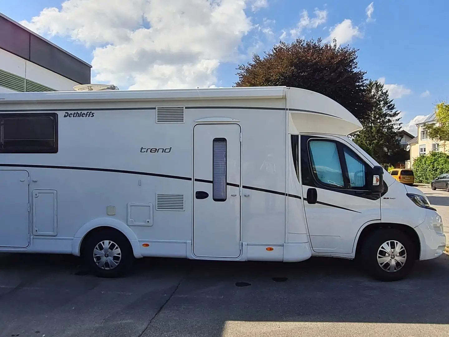 Fiat Ducato Verkaufe gebrauchtes Trend Dethleffs Wohnmobil Weiß - 2