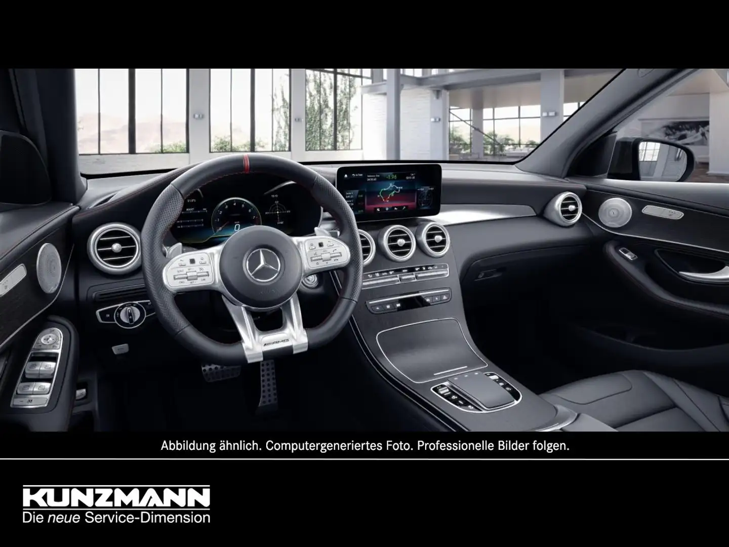 Mercedes-Benz GLC 43 AMG 4M Night Standheizung Panorama AHK Grau - 2
