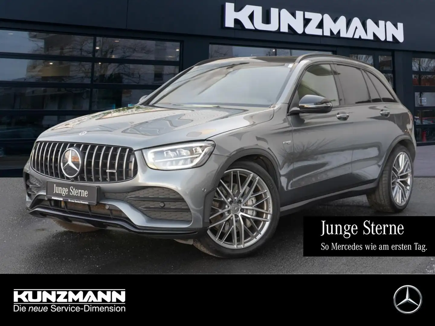 Mercedes-Benz GLC 43 AMG 4M Night Standheizung Panorama AHK Grau - 1