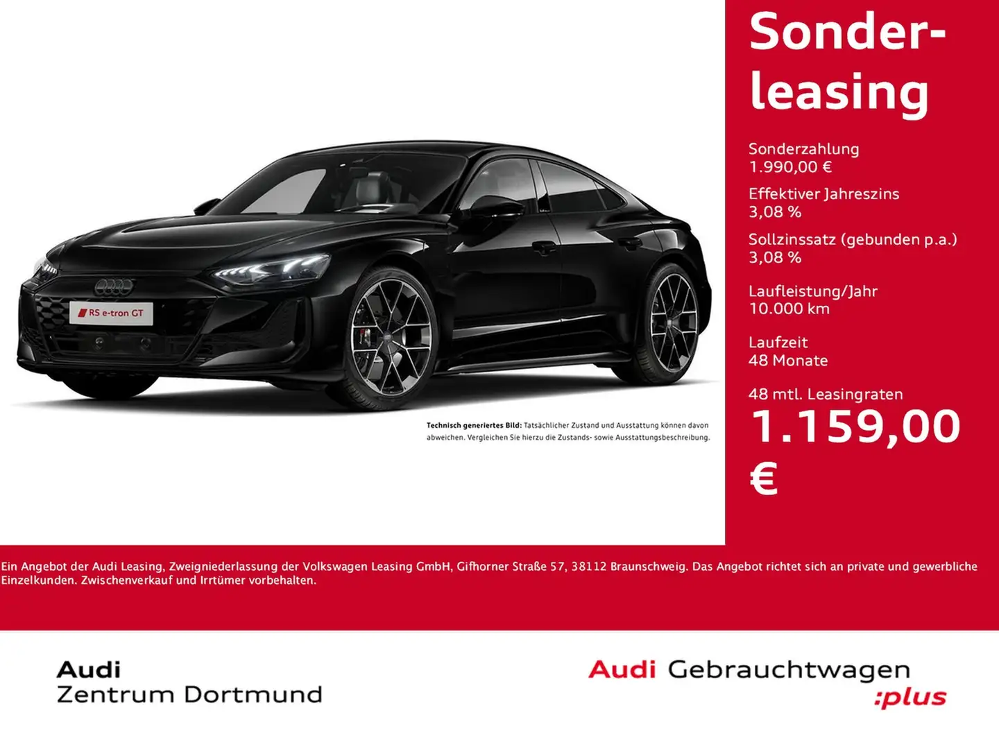 Audi RS e-tron GT quattro PANO B&O 360CAM LM21 HEADUP Schwarz - 1