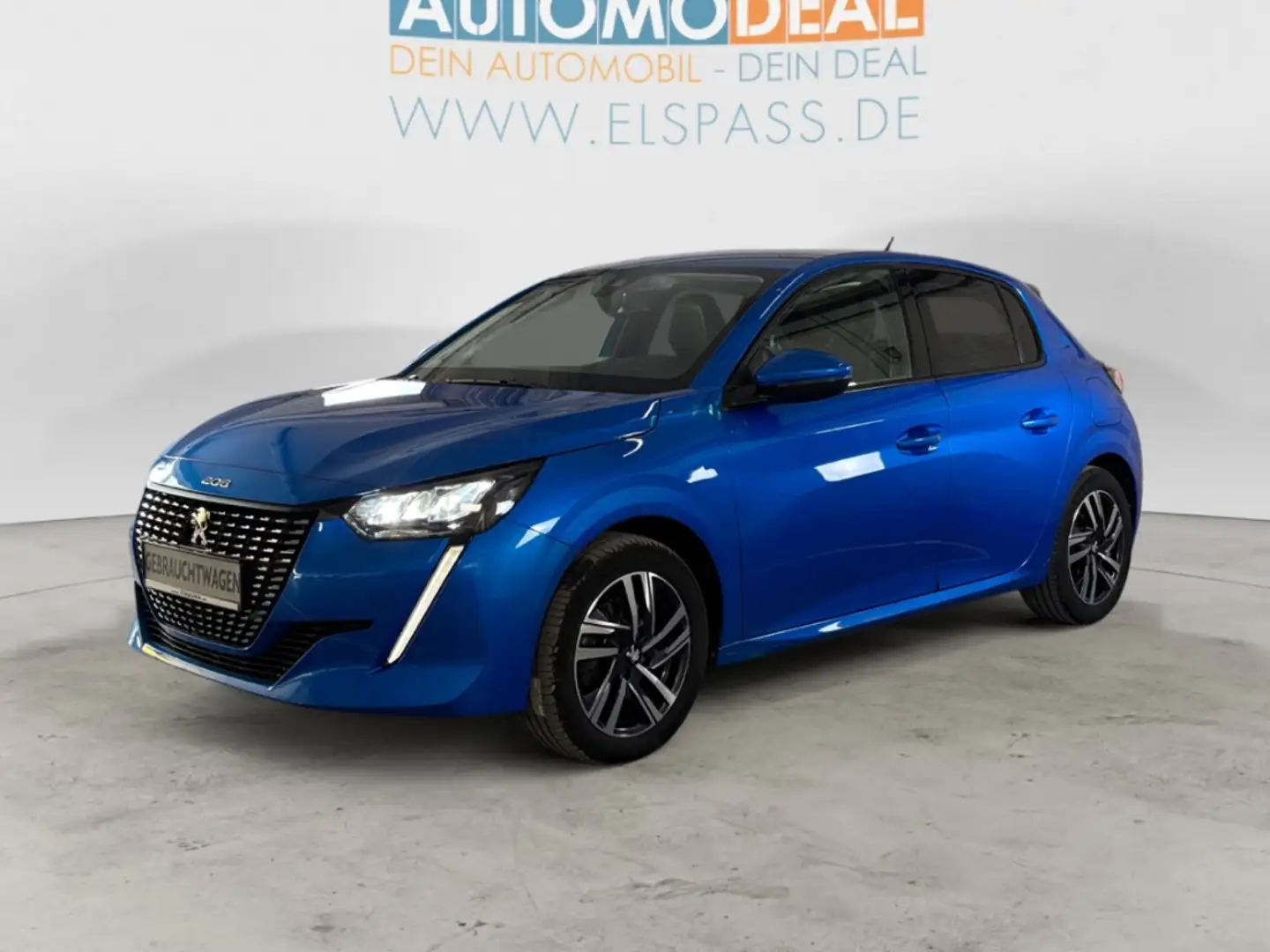 Peugeot 208 Allure NAV LED TEMPOMAT APPLE/ANDROID ALU PDC BLUE Blau - 2