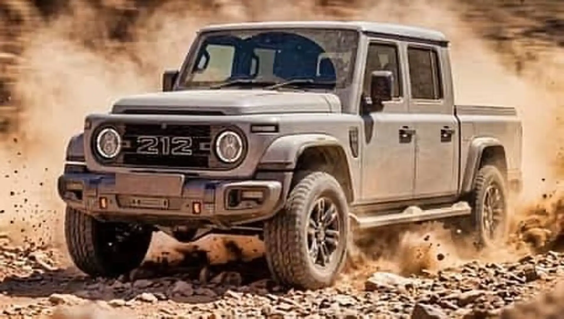 BAW 212 BAW 212  WARRIOR Pick UP coming soon Grau - 1