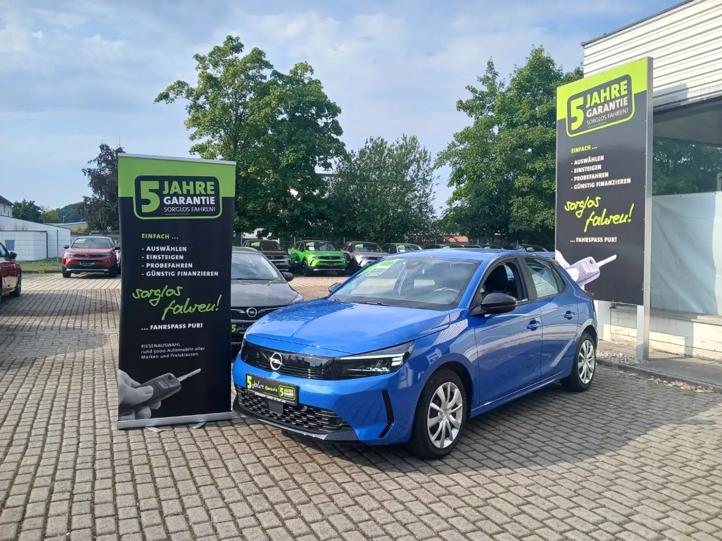 Opel Corsa F 1.2T Parkpilot,Tempomat,Klimaanlage Bleu - 2