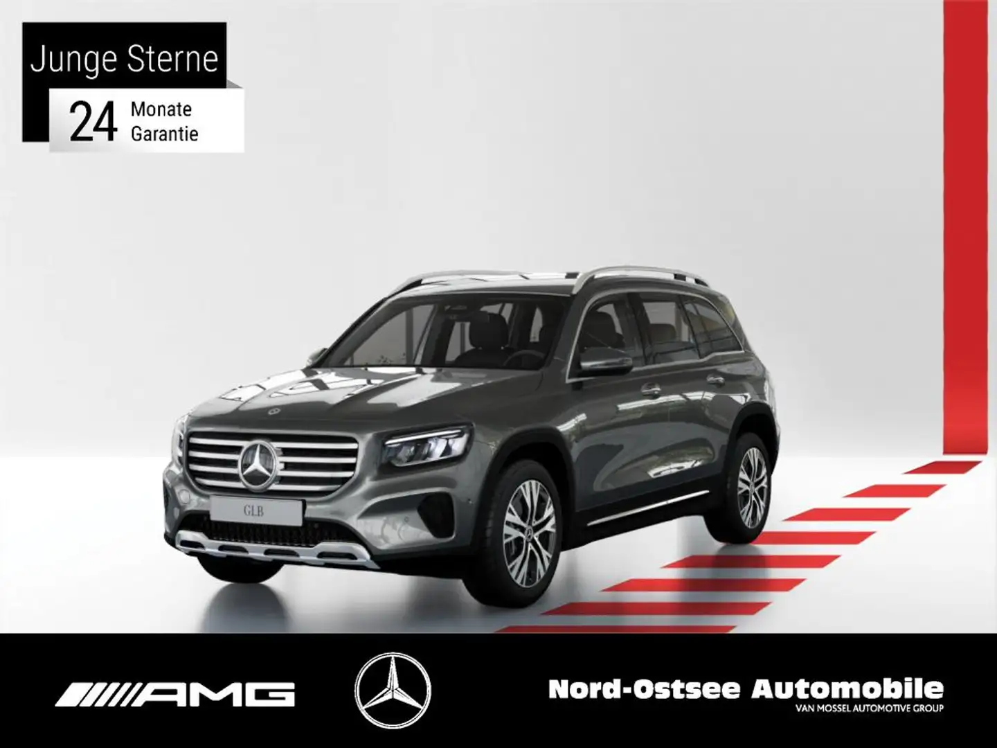 Mercedes-Benz GLB 200 d PROGRESSIVE AHK SHZ KEYLESS-GO Grijs - 1