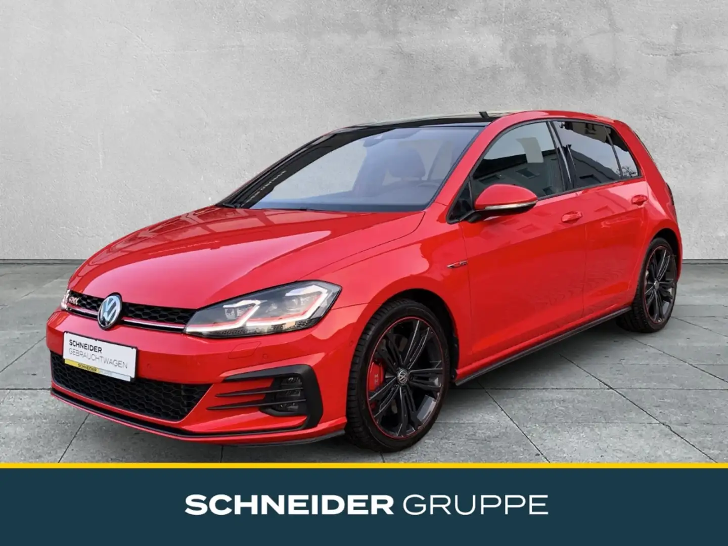 Volkswagen Golf GTI 2.0 TSI Performance RFK+PANO+AHK+NAVI Rot - 1