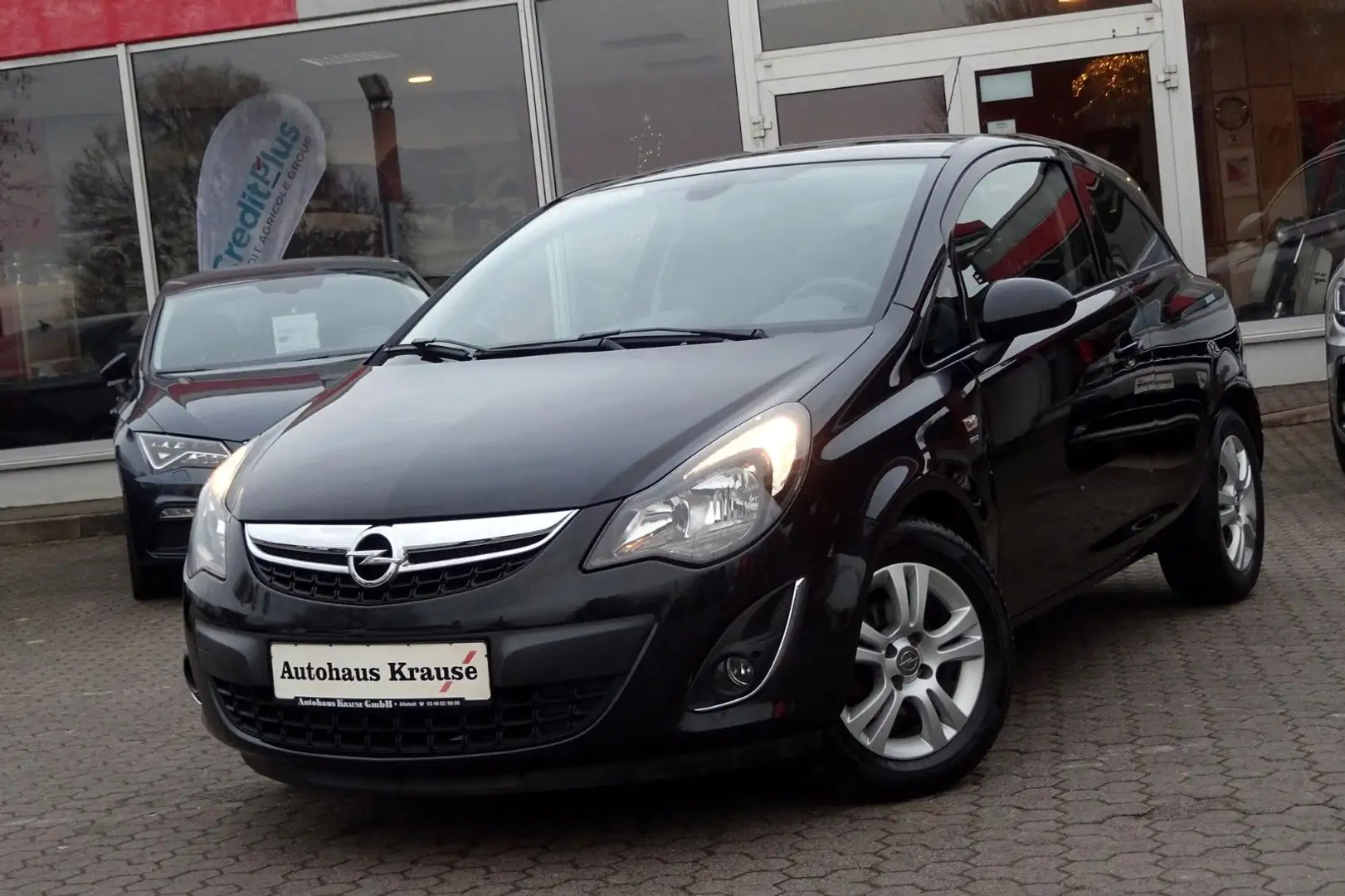 Opel Corsa D 1.4 Energy-LENKRADHZG/PDC/SIHZG/TEMPOMAT Negro - 2