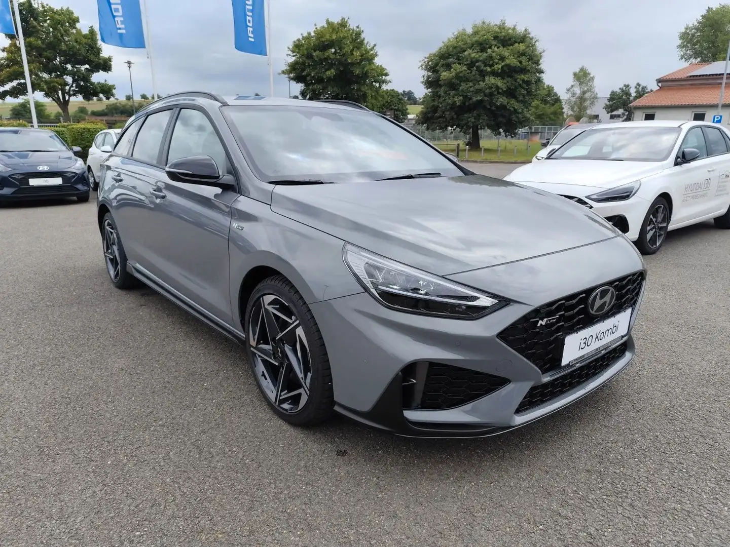 Hyundai i30 Kombi 1.0 T-GDI 48V 7-DCT 2WD N Line Grau - 2