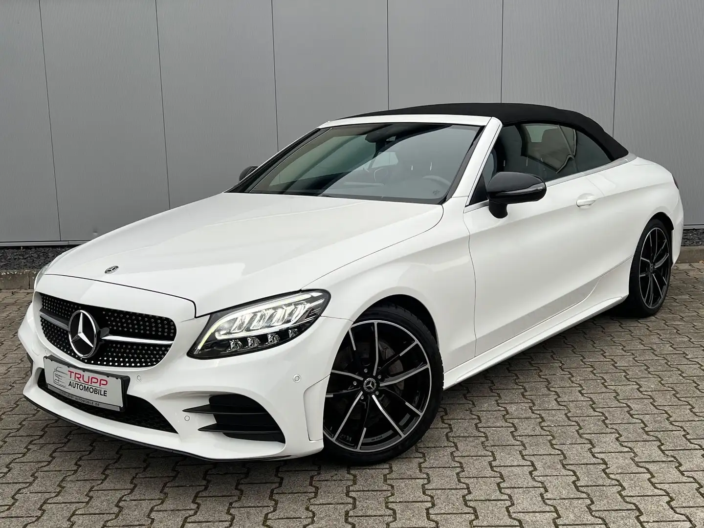 Mercedes-Benz C 180 C180 AMG/LED/BURMESTER/SHZ/NAVI/NIGHT/R-KAMERA Blanc - 2