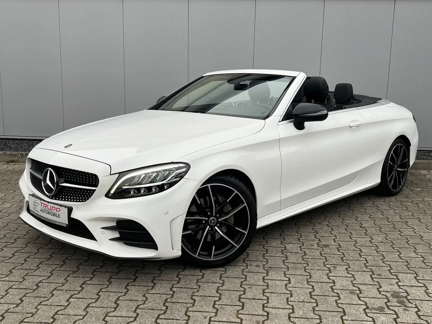 Mercedes-Benz C 180 C180 AMG/LED/BURMESTER/SHZ/NAVI/NIGHT/R-KAMERA Blanc - 1