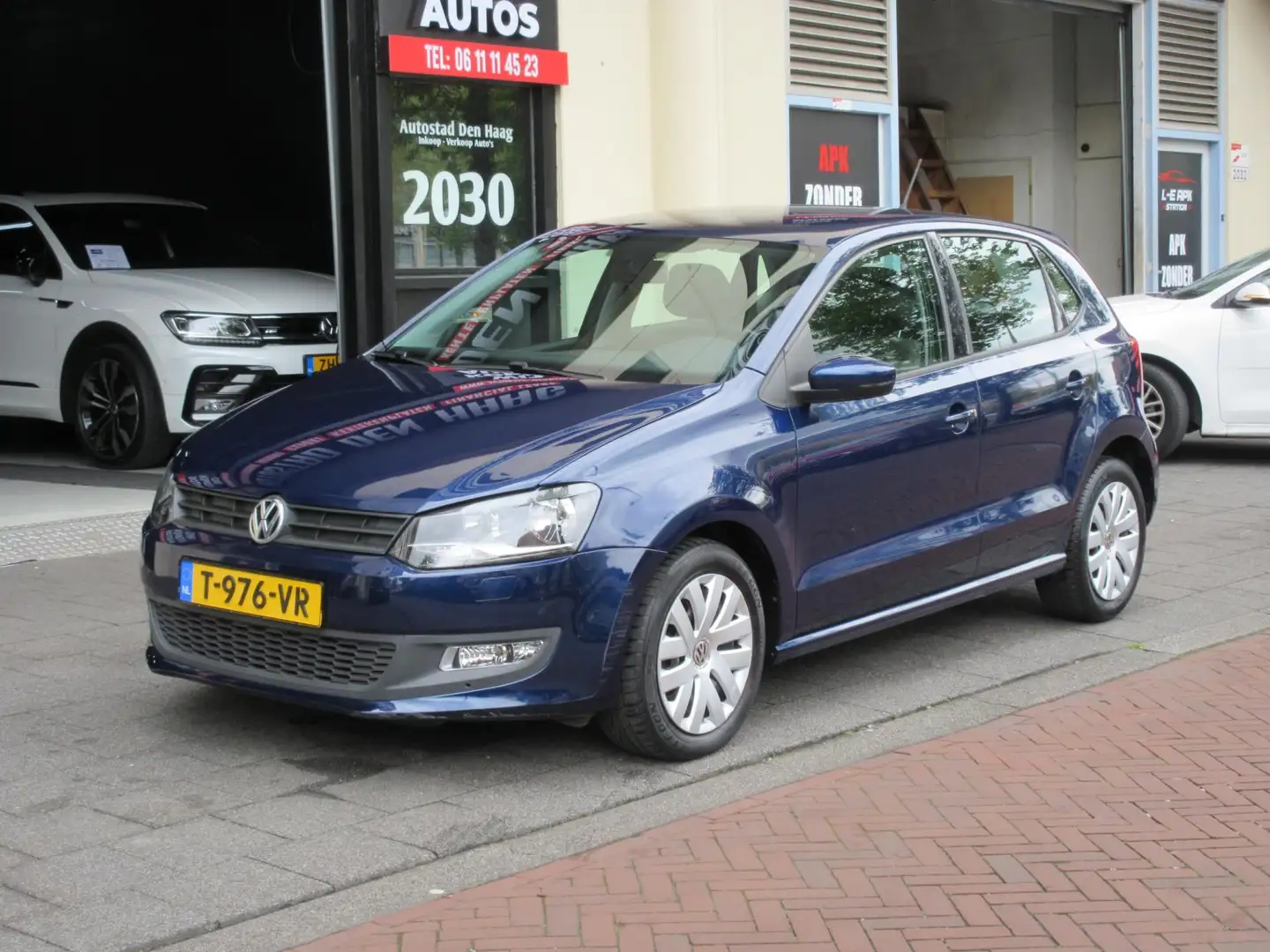 Volkswagen Polo 1.2 TSI Automaat 5 Deurs Airco PDC Carplay Azul - 1