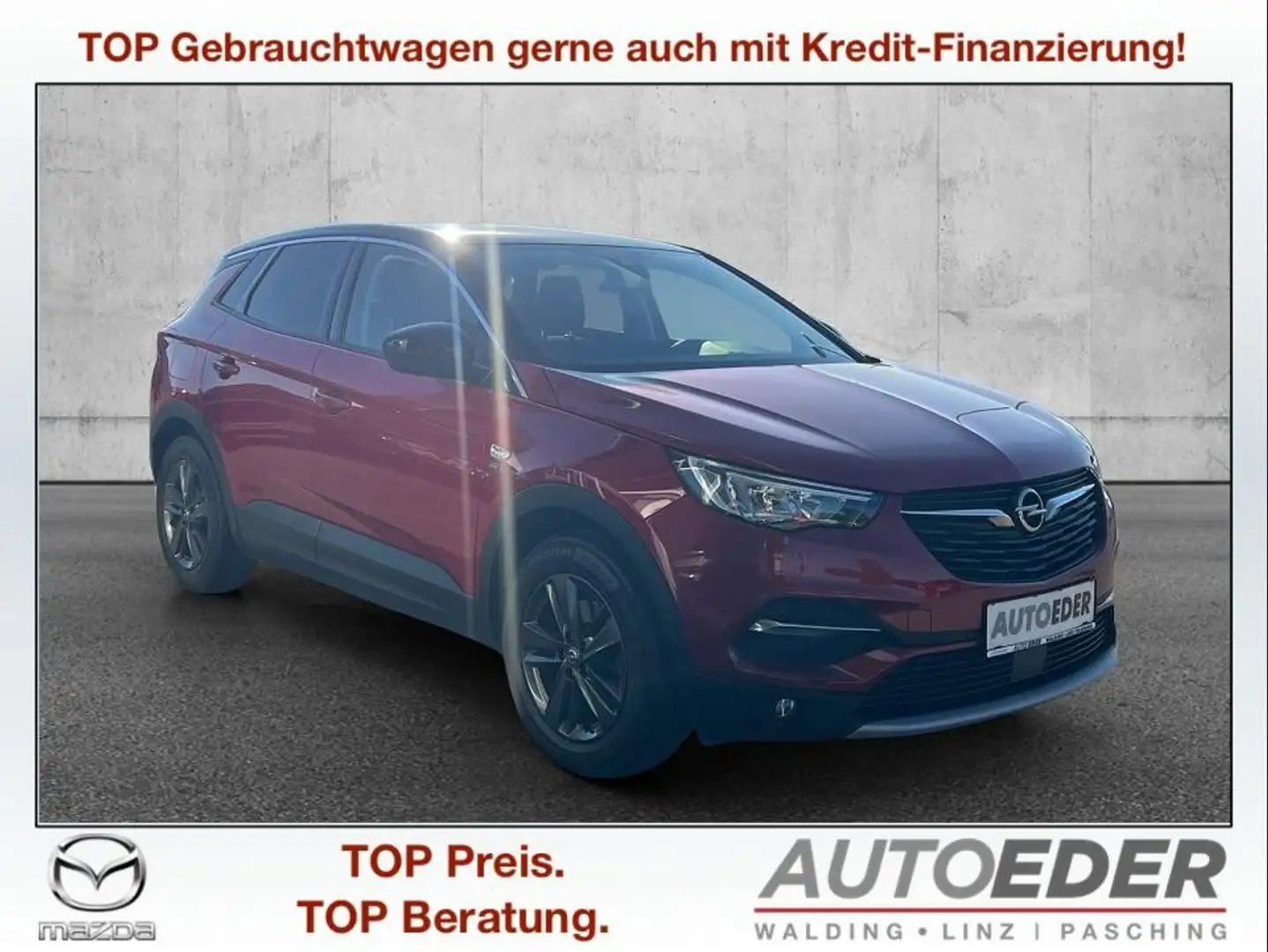Opel Grandland X 1,2 Turbo Direct Inj. Design Line Start/Stop Rot - 1