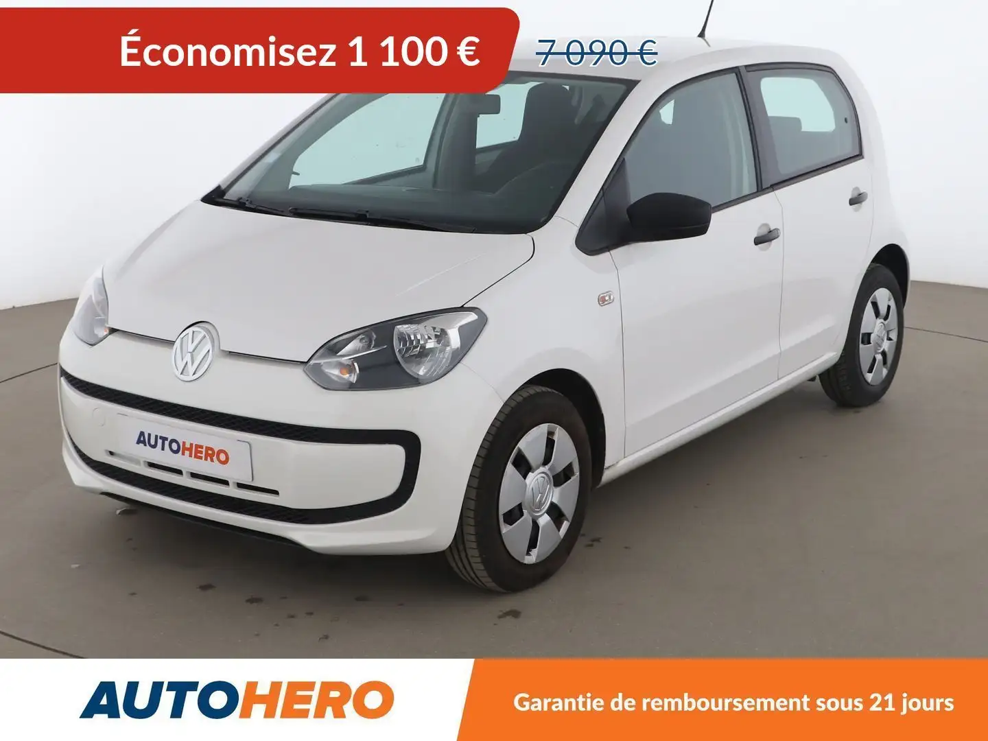 Volkswagen up! 1.0 Take Up! Blanc - 1