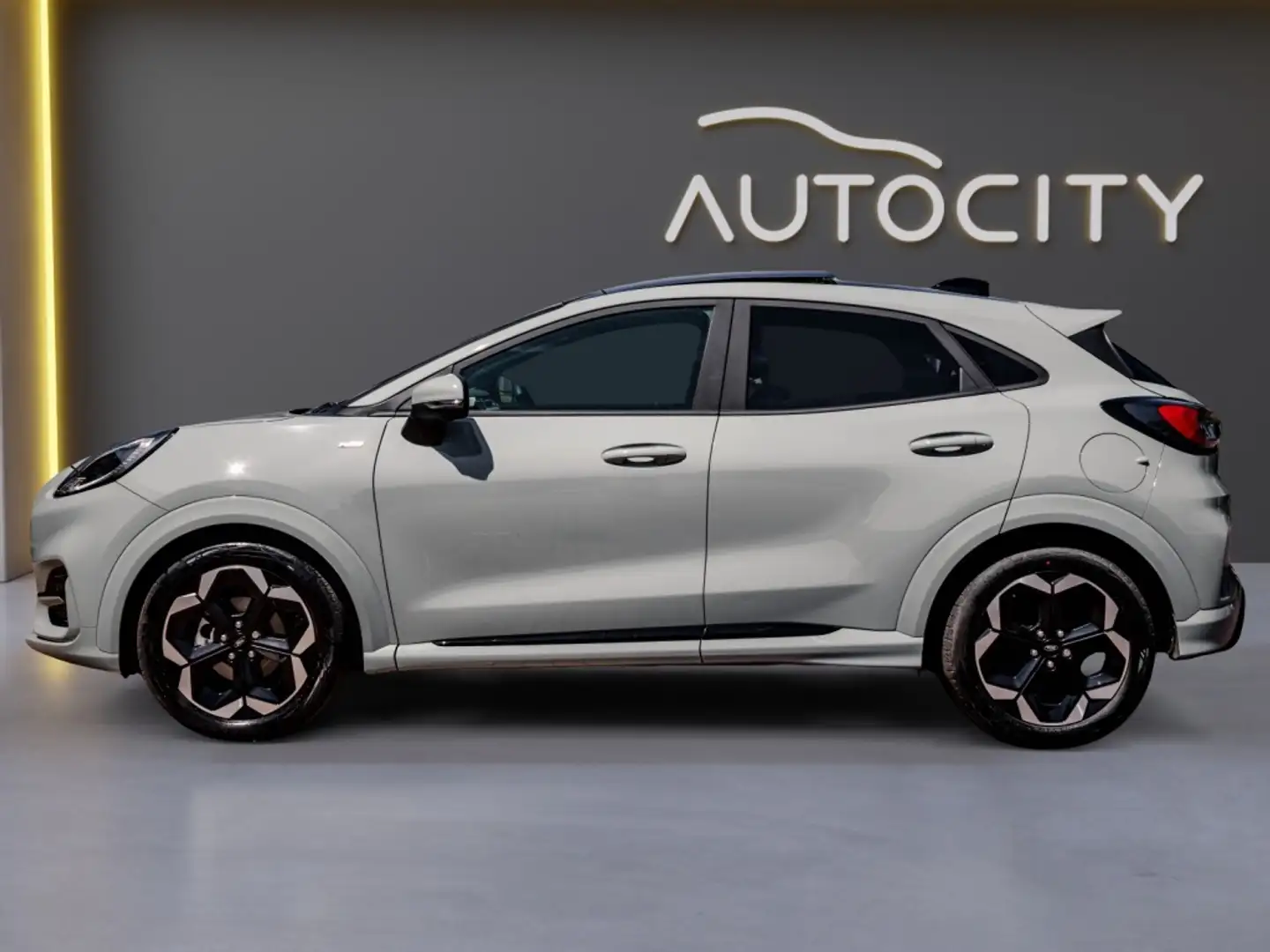 Ford Puma 1.0 EcoBoost Hybrid 155 ST-Line X Pano l Afn Trekh Grijs - 2