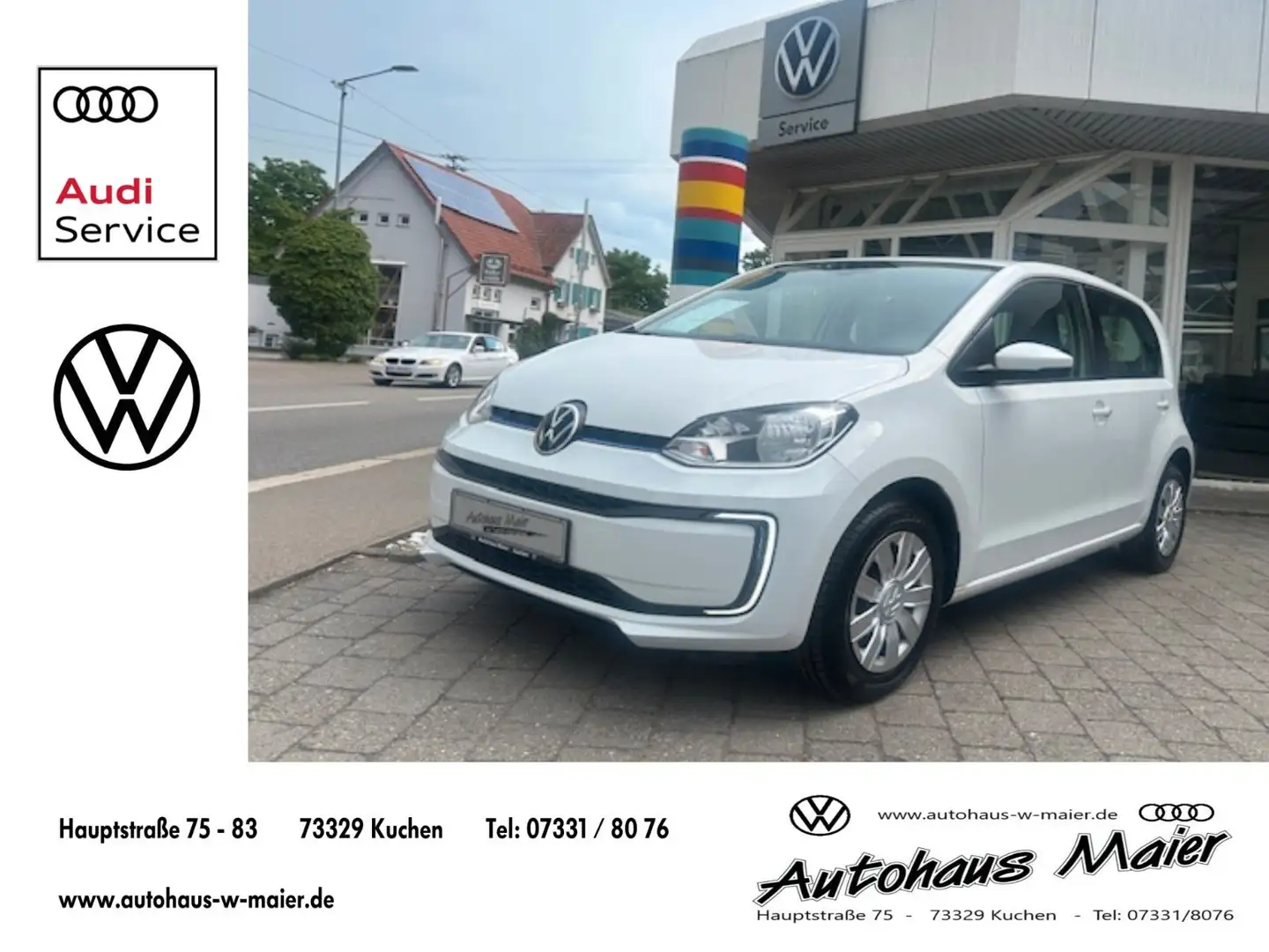 Volkswagen e-up! move up! KLIMA/TELE/LED Blanc - 1