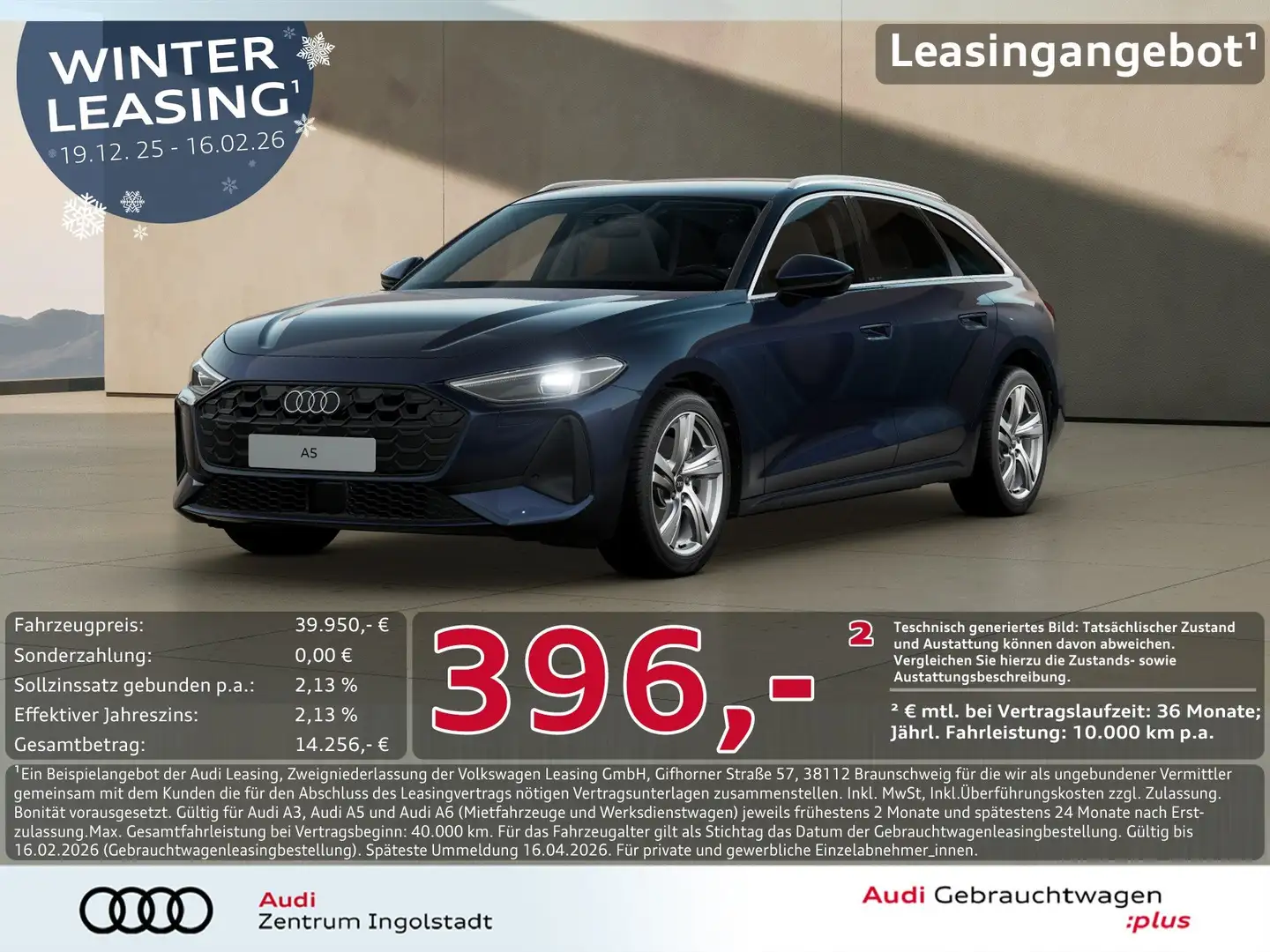 Audi A5 Avant TFSI NAVI LED AHK 18" KAM. ACC Blau - 1