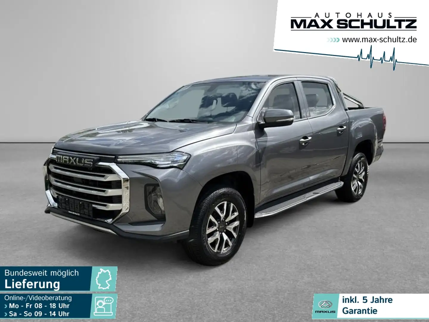 Maxus T90 E-PICK UP *PDC*LM*elSitz*Kam. Gri - 1