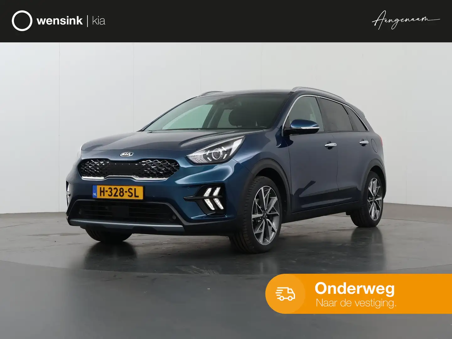 Kia Niro 1.6 GDi Hybrid DynamicPlusLine | Trekhaak | Stoel/ Blauw - 1