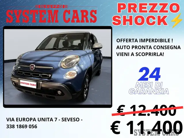 Fiat 500L 1.3 Multijet Dualogic 95cv Cross - OK NEOPATENTATI - SOLO 85 MILA KM - 24 MESI DI GARANZIA INCLUSI