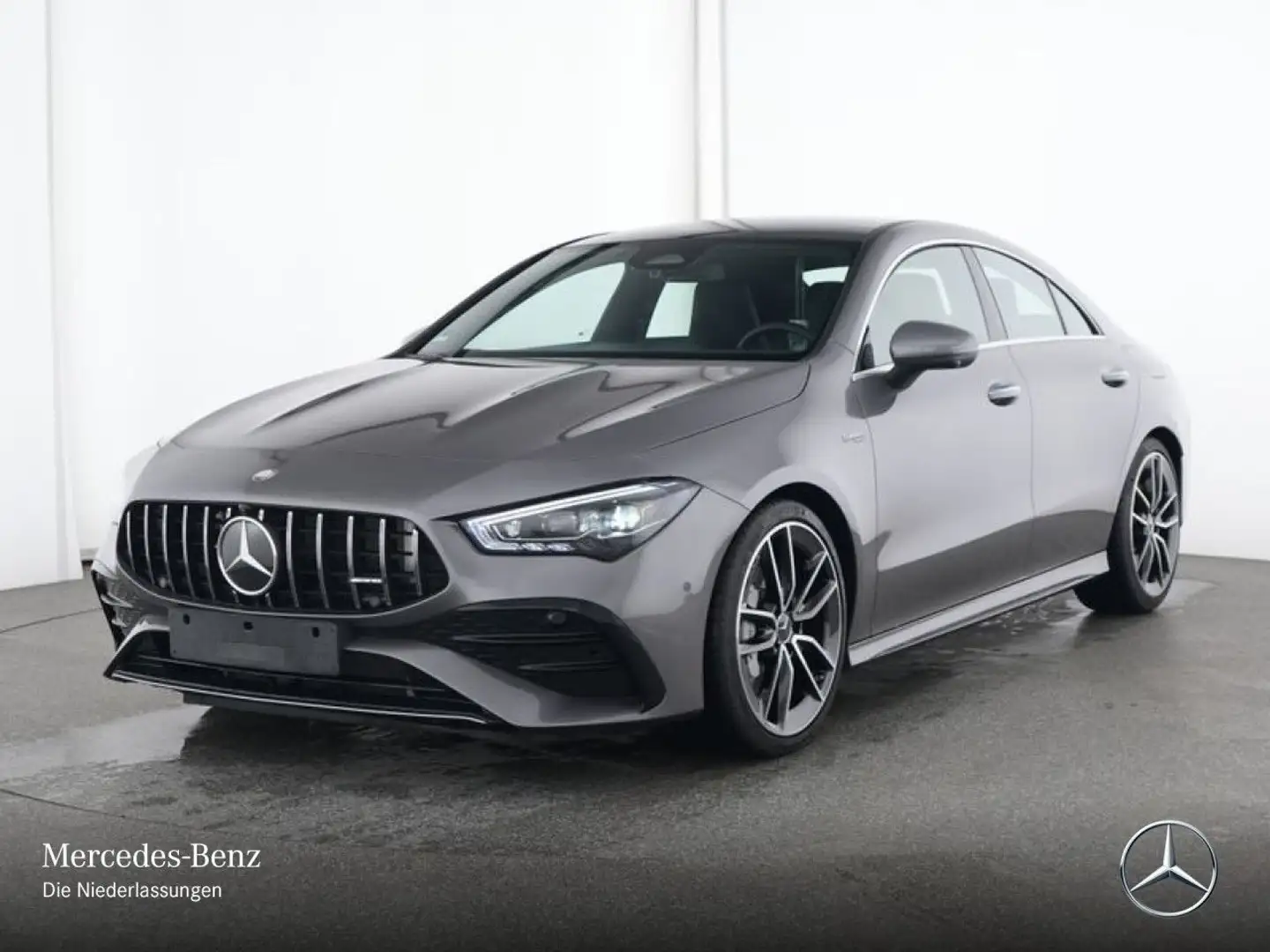 Mercedes-Benz CLA 35 AMG Cp. 4M WideScreen 360° Stdhzg Pano HUD Gris - 2