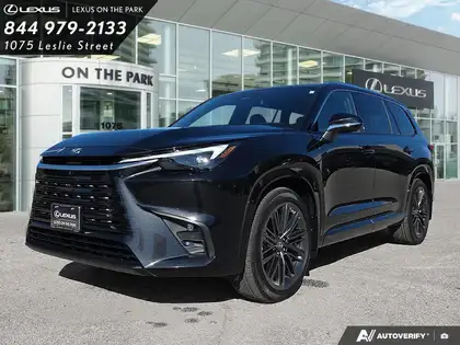 Black 2026 Lexus TX 350 Executive (6-Pass) AWD SUV / Crossover 8-Speed Automatic